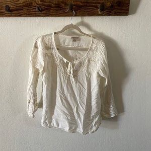 Lucky brand boho blouse